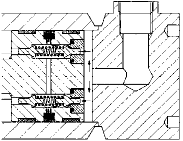 Ultra-high pressure sealed structure oil cylinder