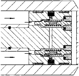 Ultra-high pressure sealed structure oil cylinder