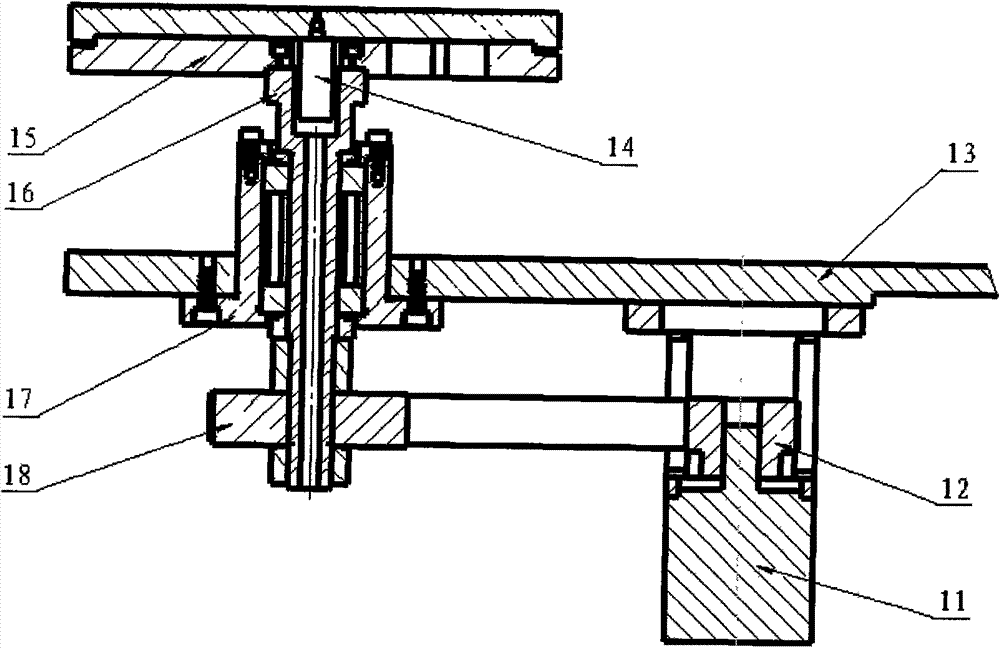 Semiconductor wafer film thickness detecting device on basis of infrared optical interference method