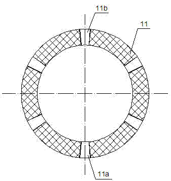 Melting furnace slag quenching dry type granulation and sensible heat recovery generating system and method using same