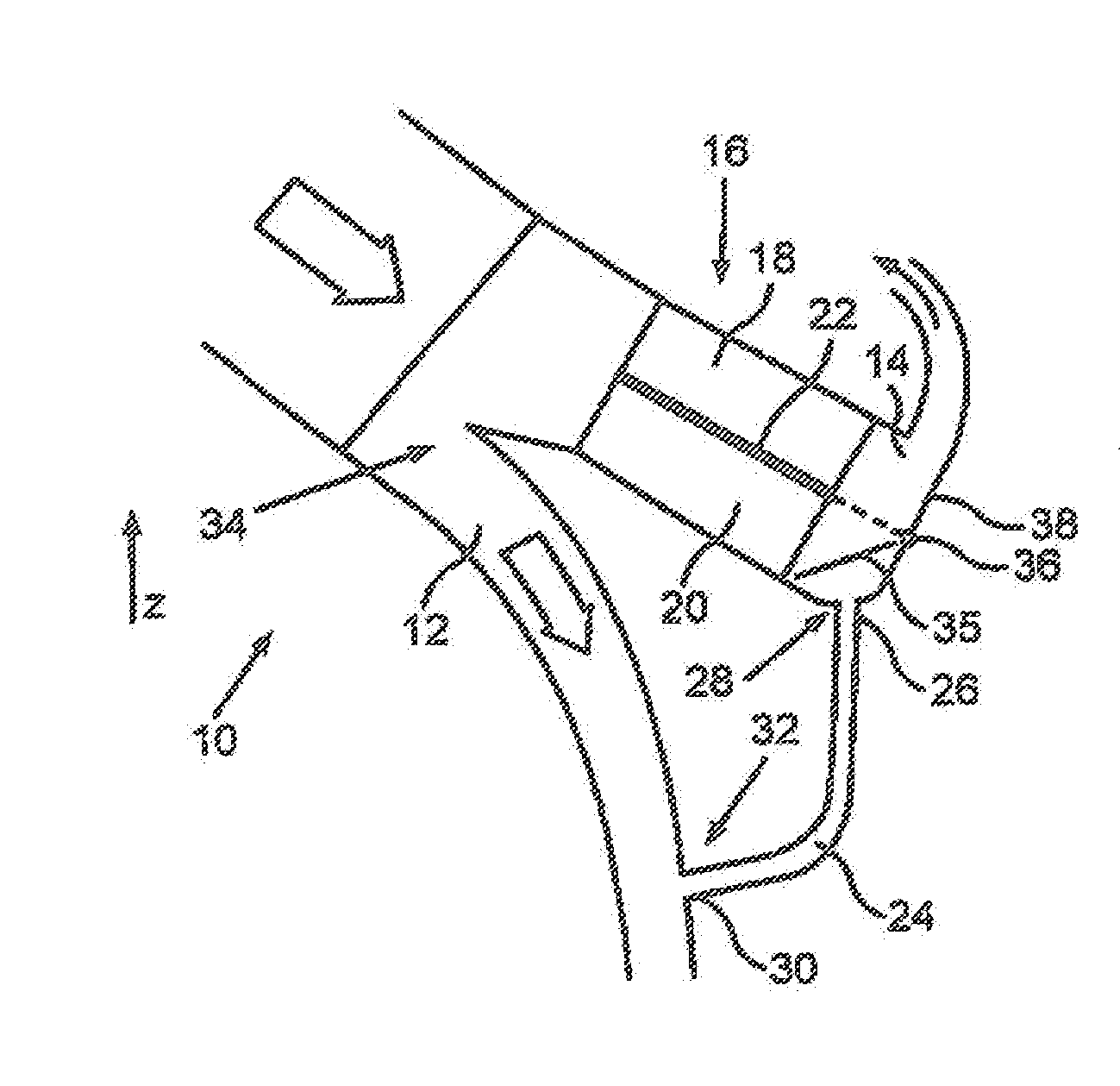 Motor Vehicle Having an Exhaust Gas System