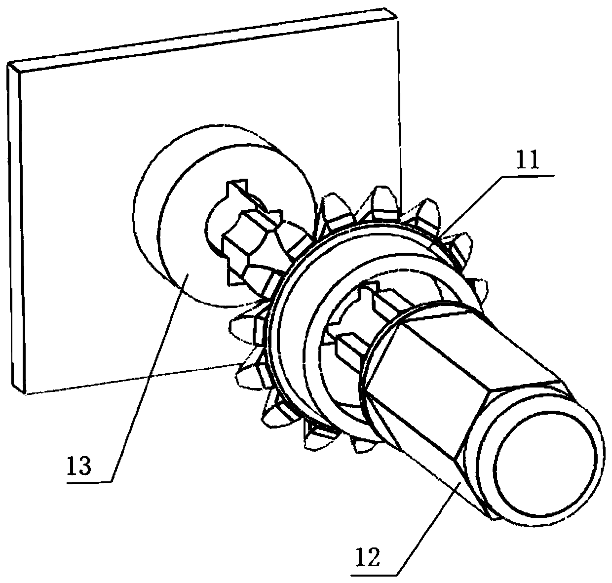 Electric cabinet closed drawer operating device