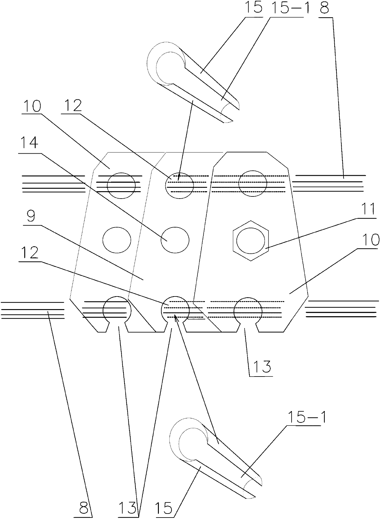 Conducting cable connector