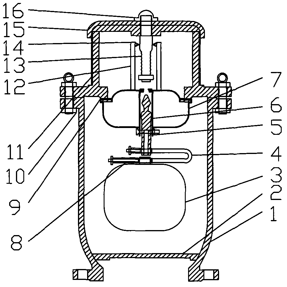 Resultant high pressure relief air exhaust/supply valve