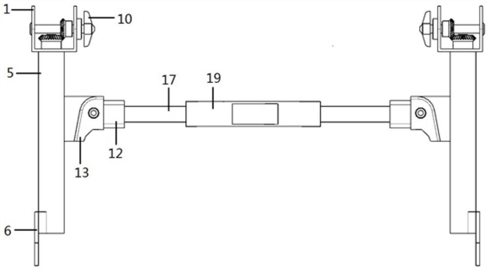 Sample needle anti-collision device for hemagglutination analyzer