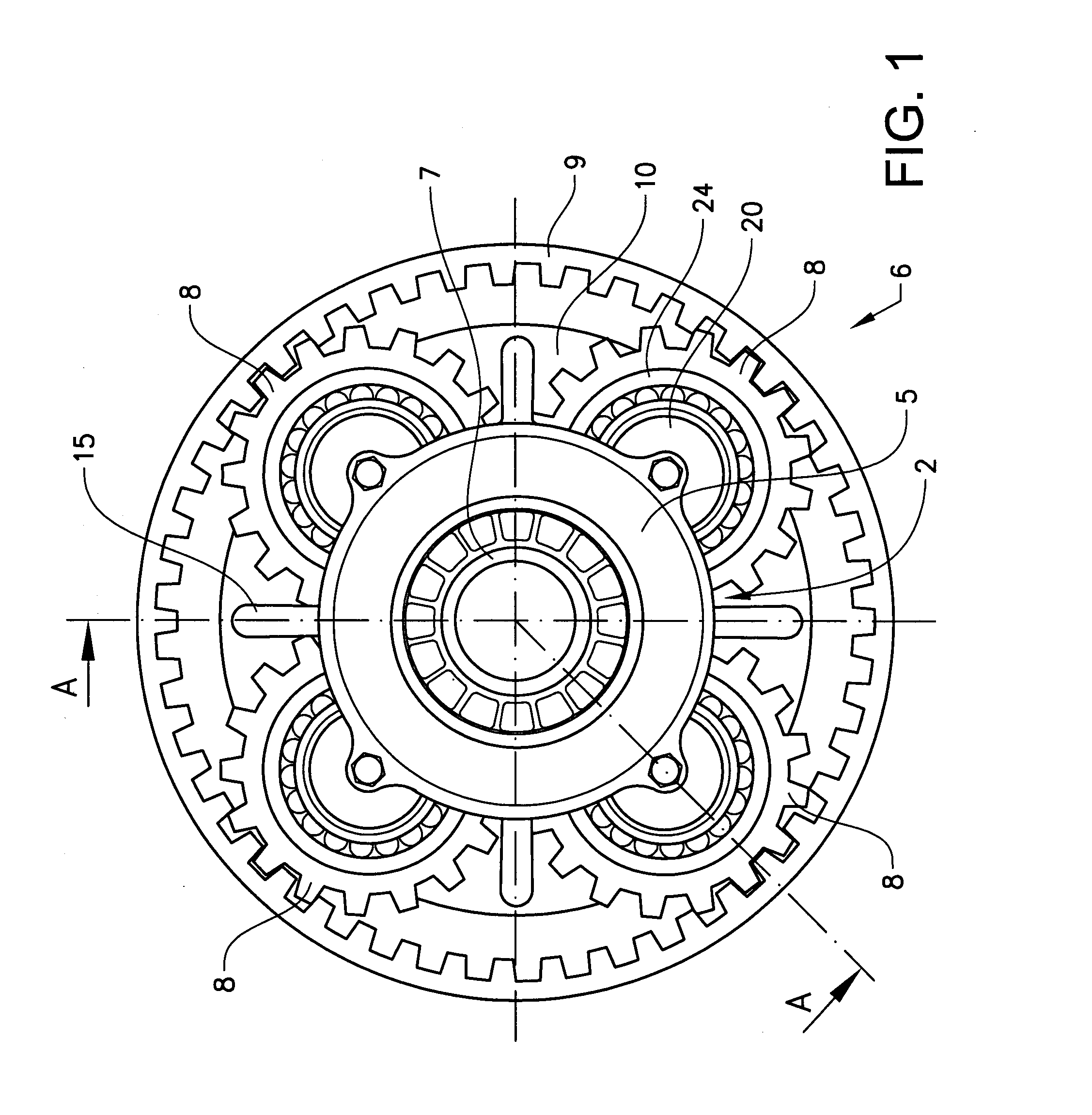 Arrangement for supplying oil to a brake