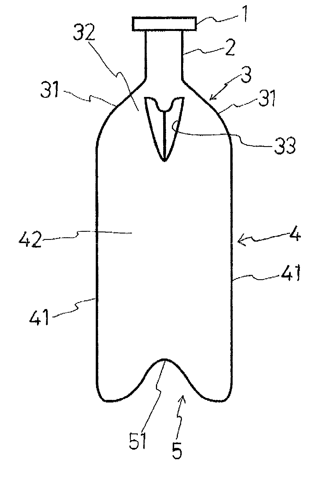 Blow-molded plastic infusion container