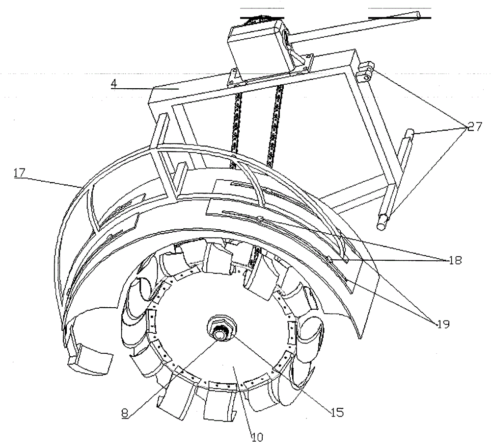 A disc ditching machine