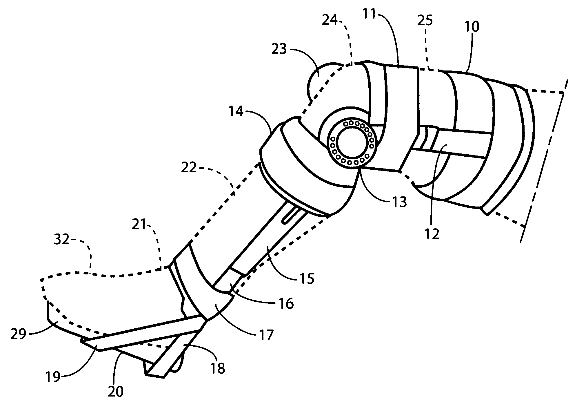 Apparatus for isolating an injured ankle or foot during aerobic exercise