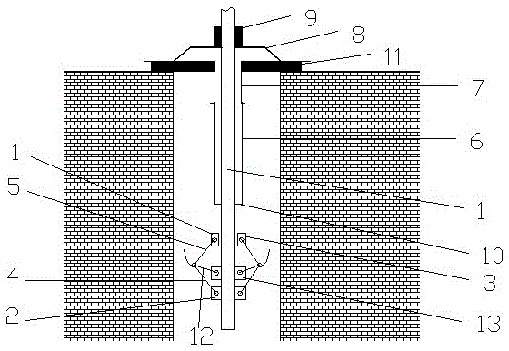 An anchor cable that can be repeatedly prestressed