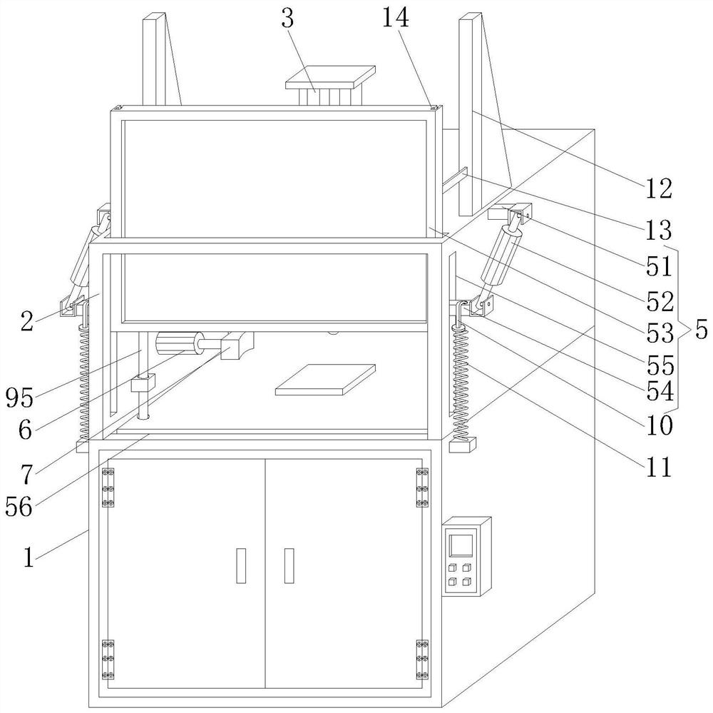 Intelligent manufacturing equipment capable of preventing chipping interference on basis of cutting principle