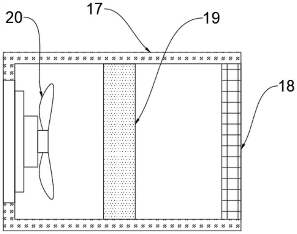 Efficient iron impurity removing device for rice processing and using method thereof