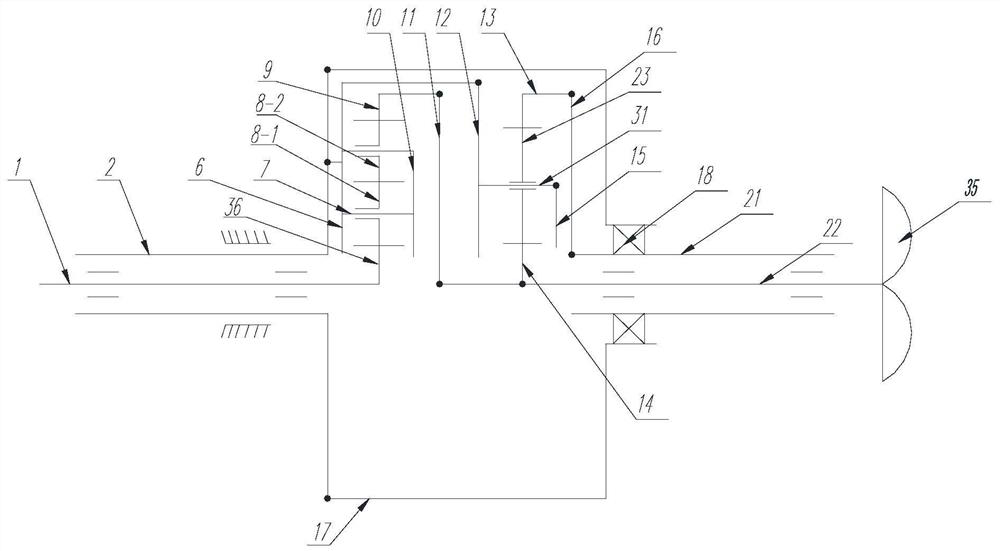 Washing machine deceleration clutch device and washing machine