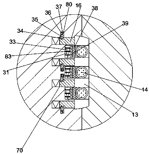 Flame-retardant wiring plastic pipe for preventing ignition caused by short circuit of circuit