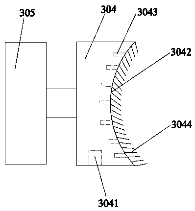 Surface treatment device of steel wire rope for elevator