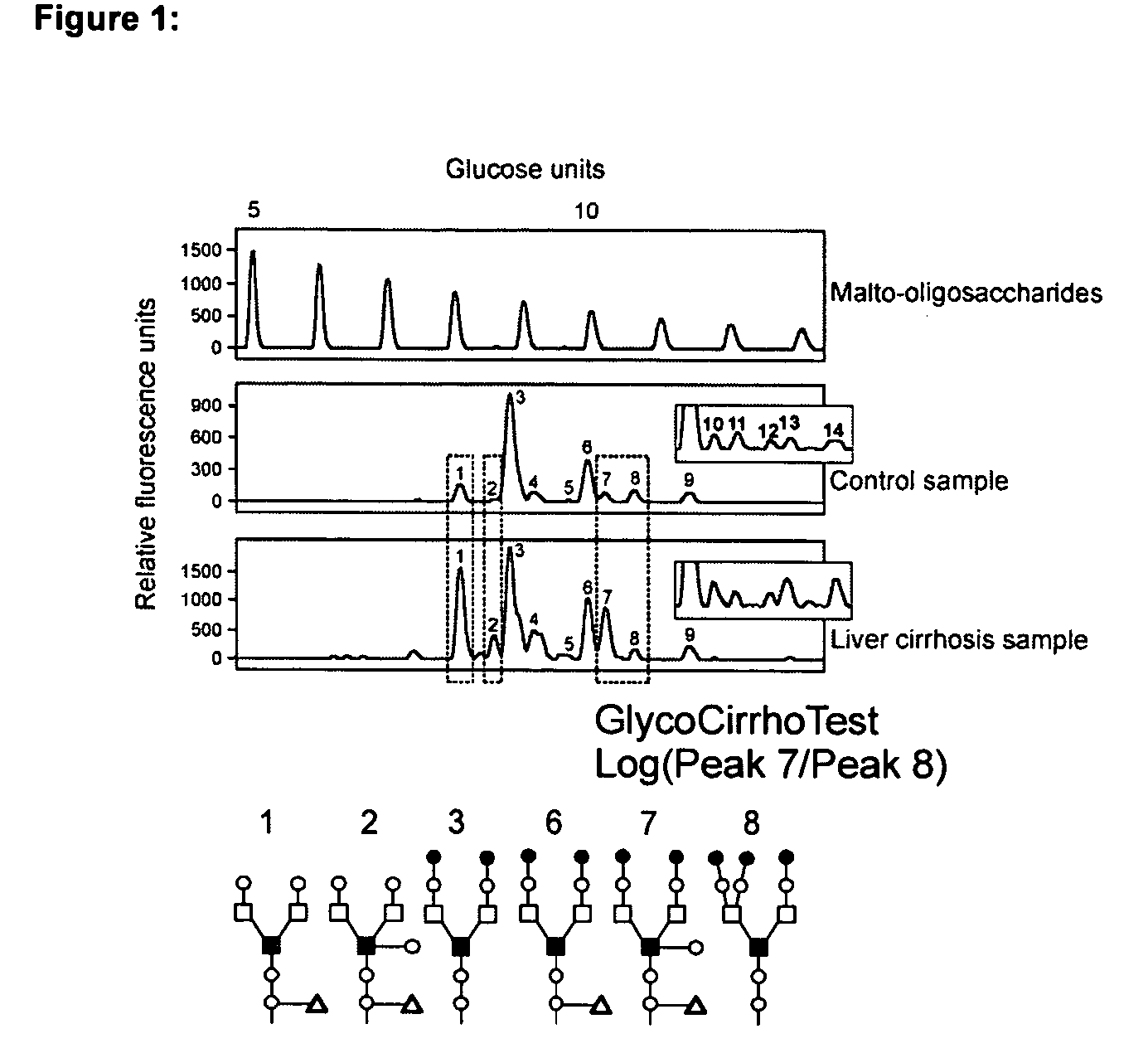 Serum marker for measuring liver fibrosis