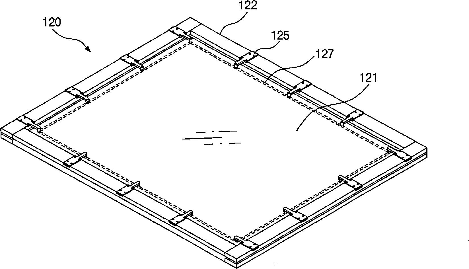 A fixing unit for sealant uv cure machine