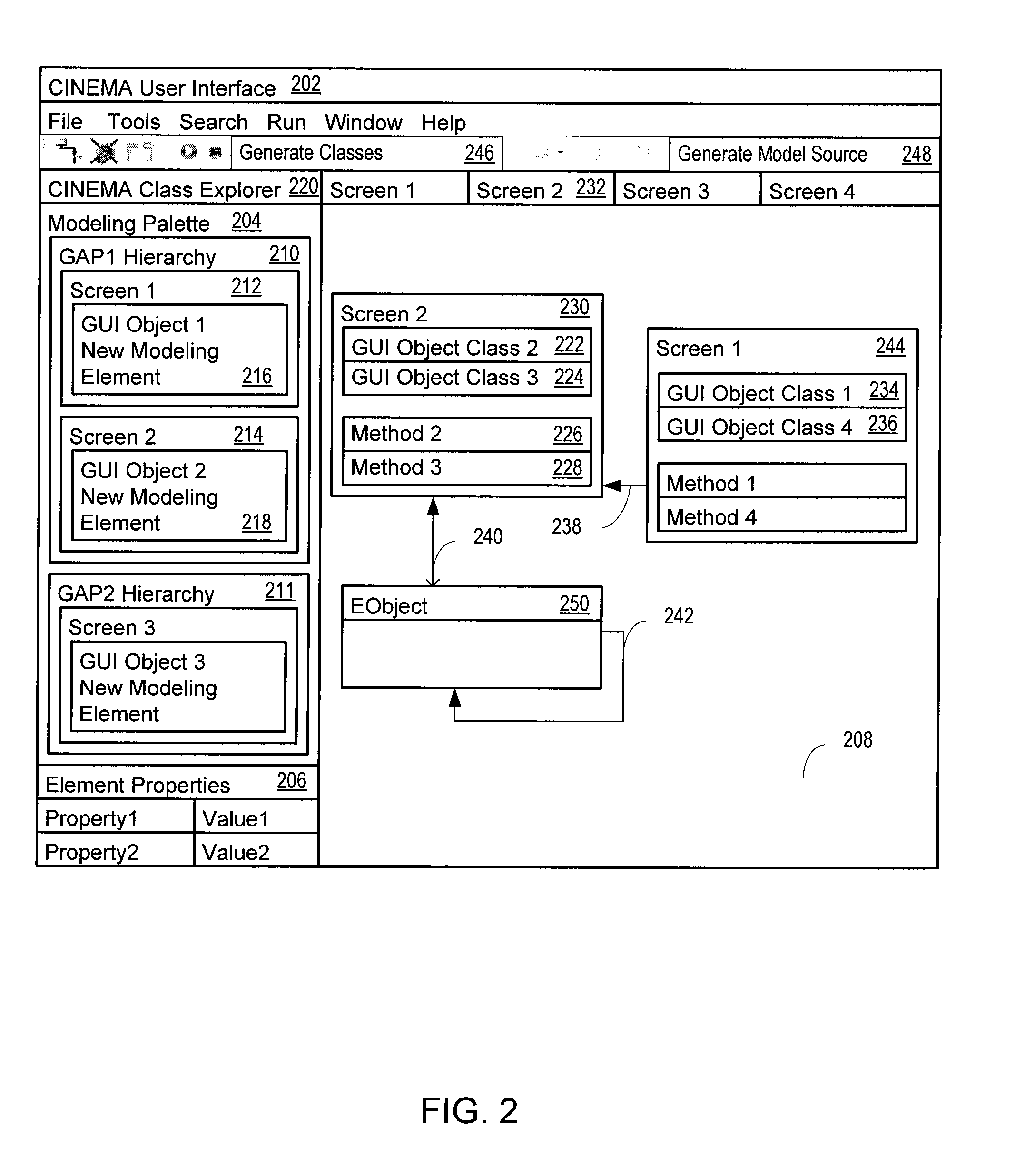 Compositional modeling of integrated systems using event-based legacy applications