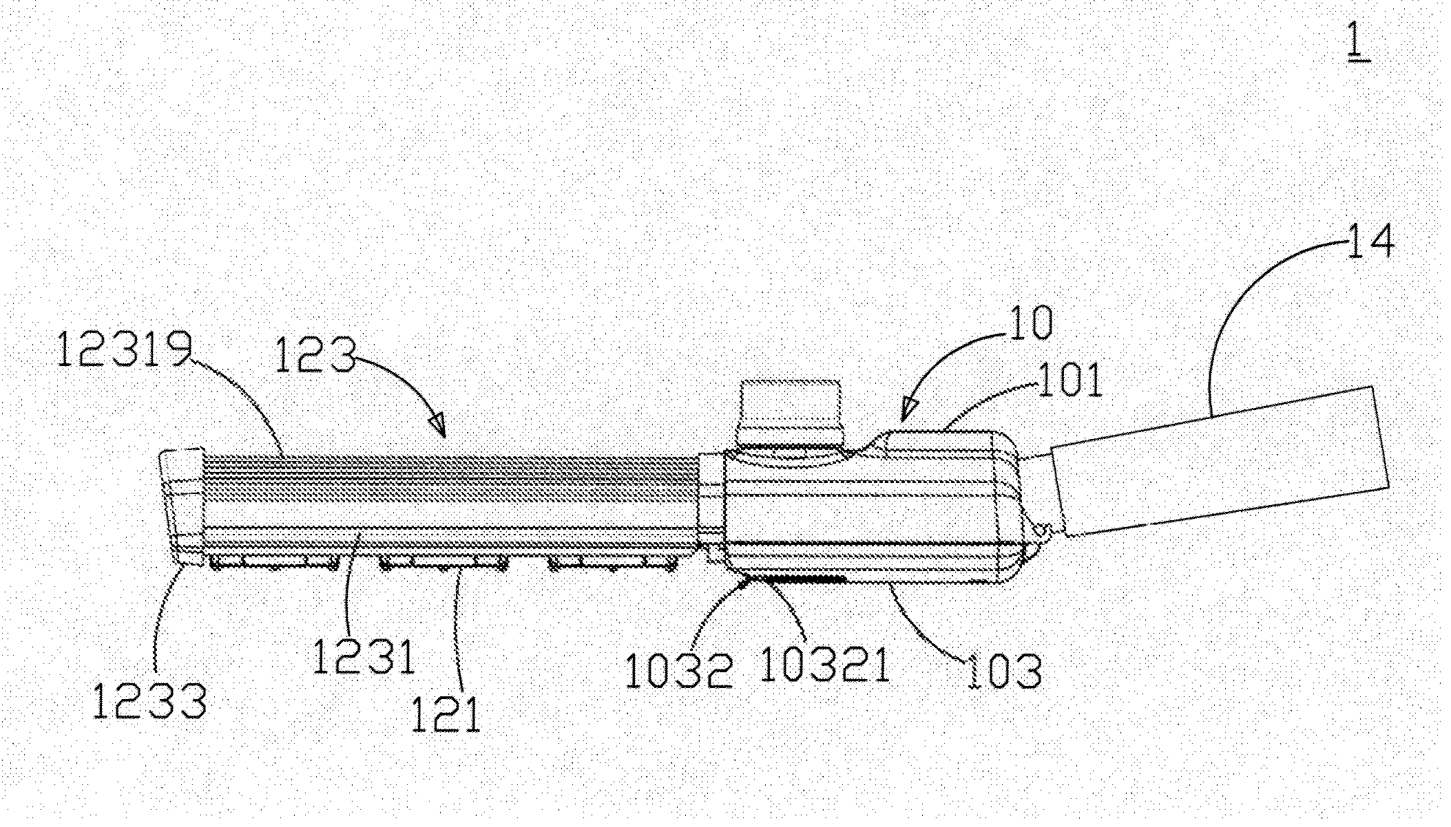 Light-emitting diode streetlight structure