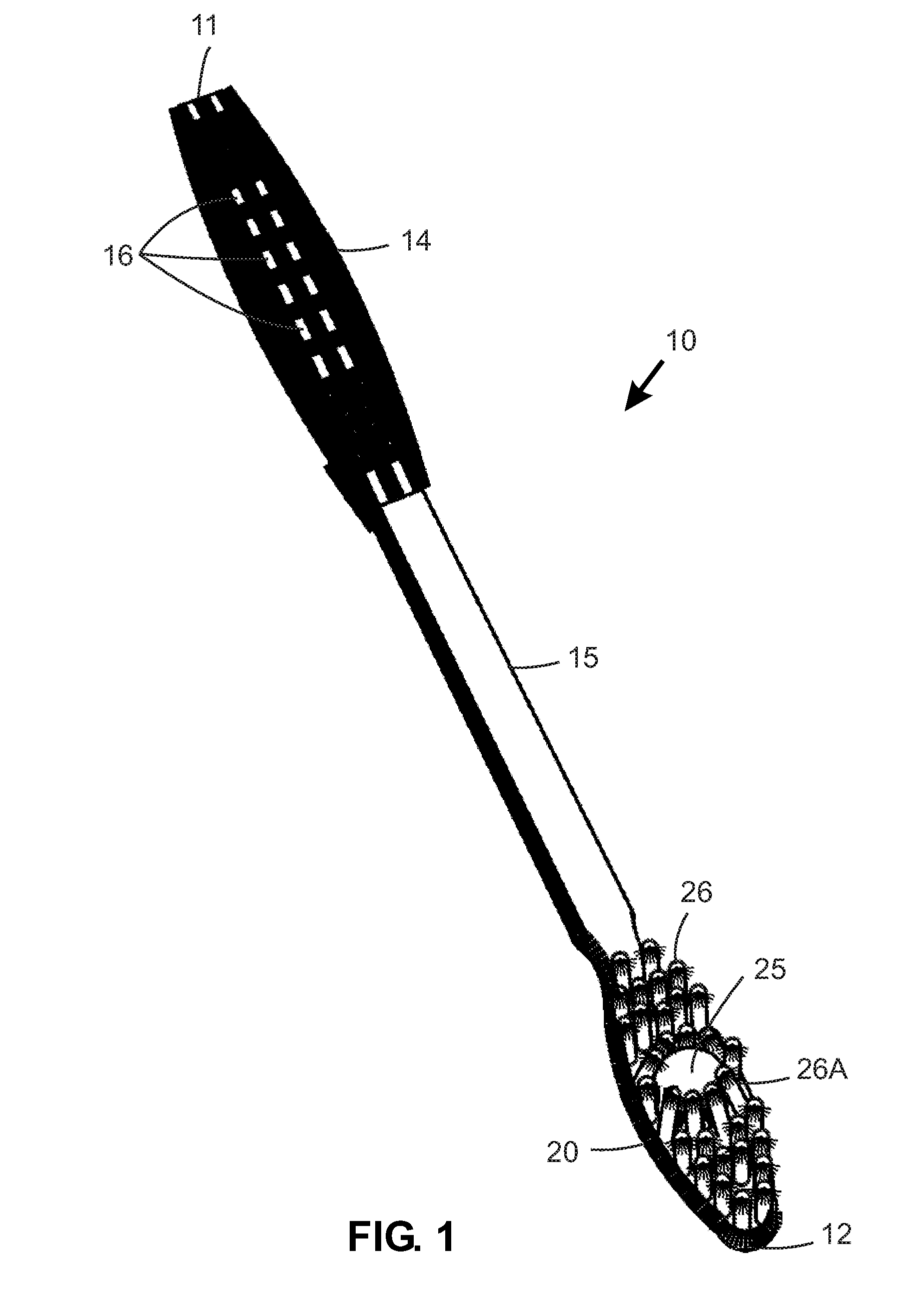 Toothbrush system utilizing oral care capsule