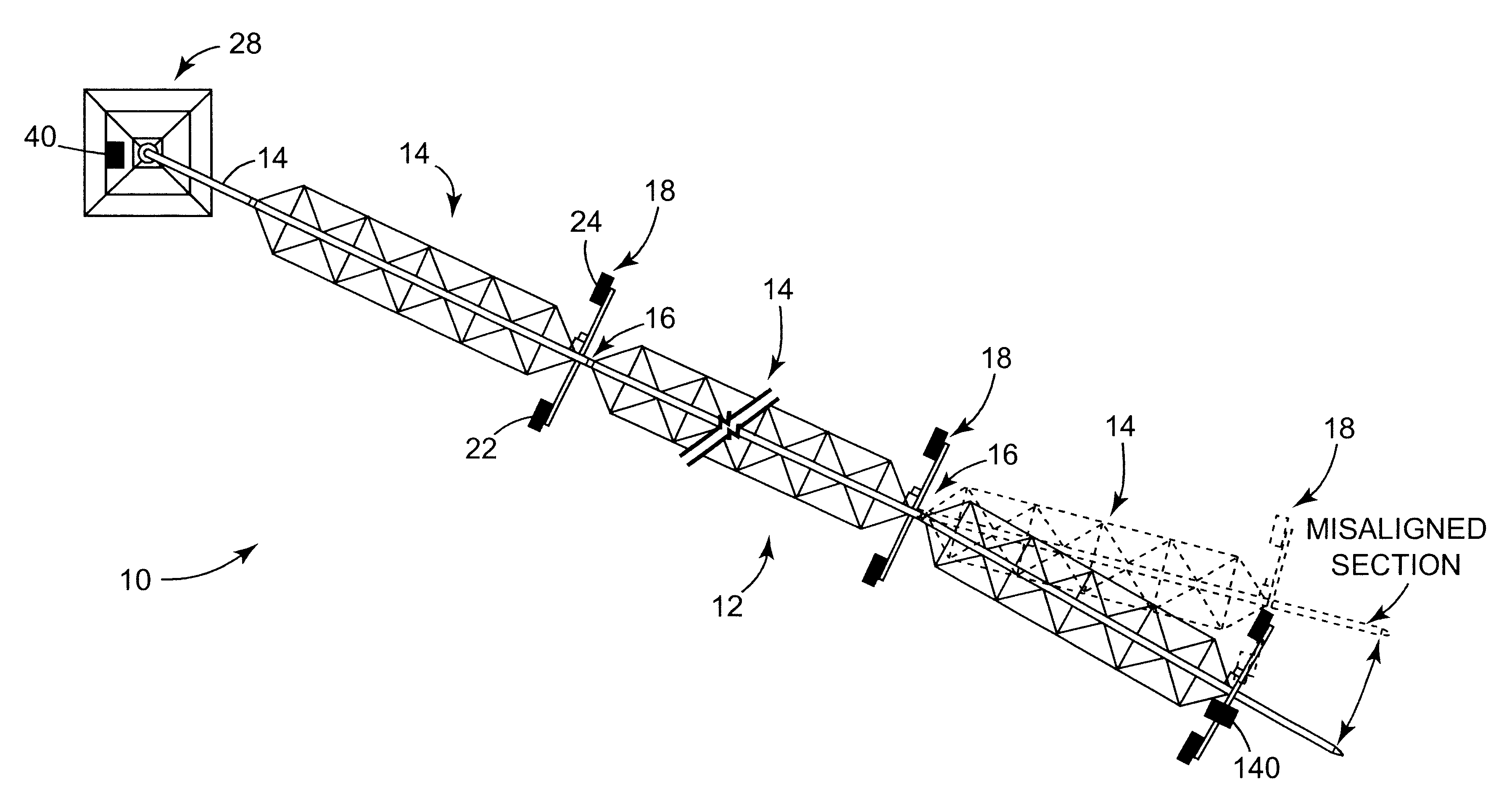 Irrigation positioning system