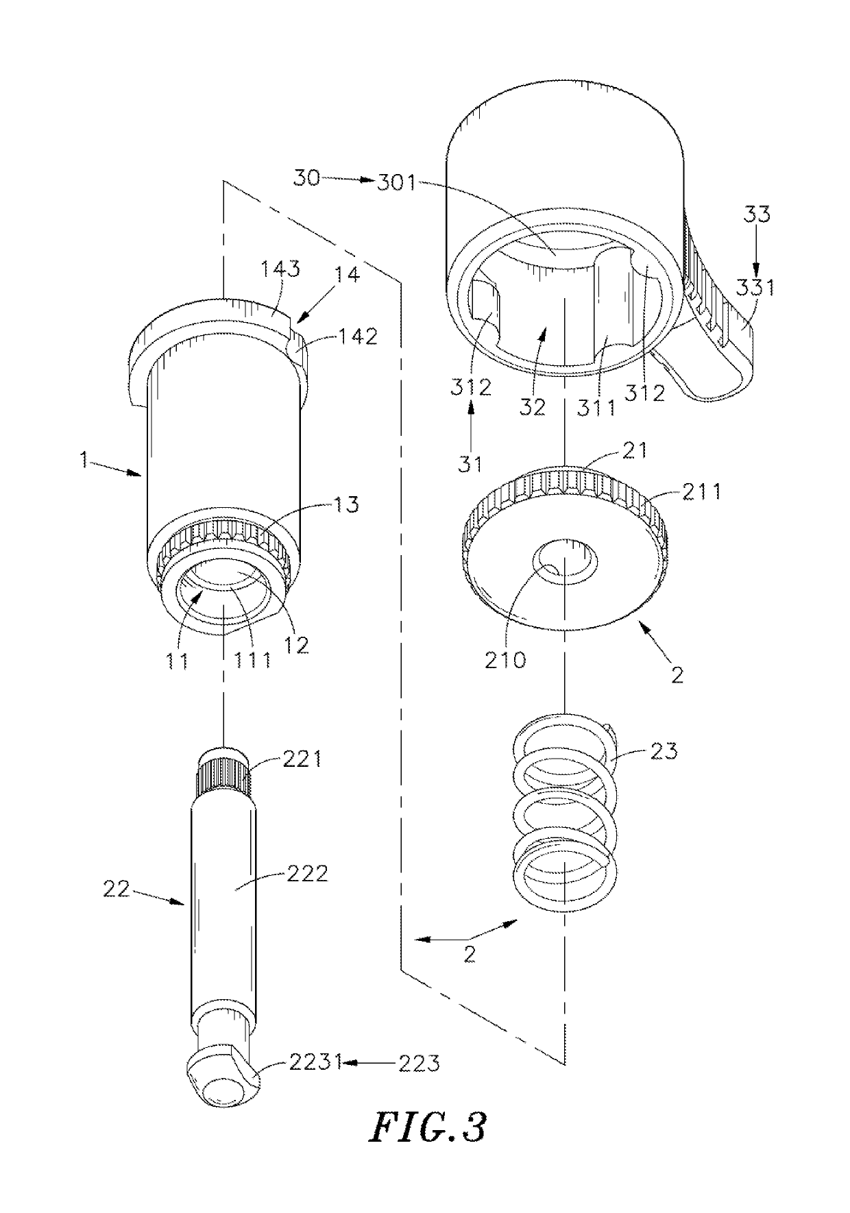 Fastening device