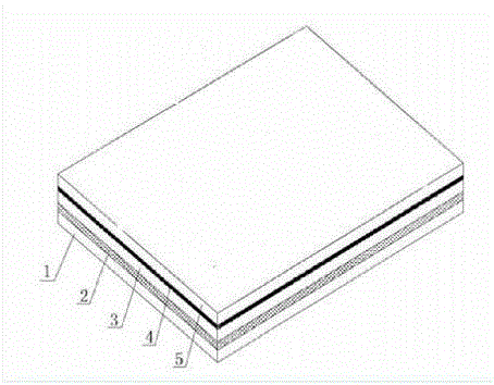 Preservative paper for grape and production method thereof