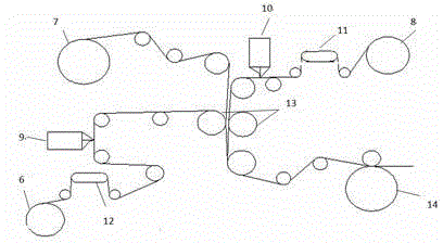 Preservative paper for grape and production method thereof