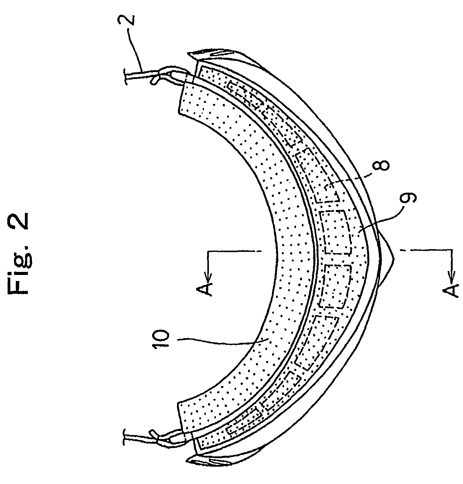 Protective device for eyes