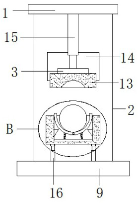 Rapid locating mechanism for stainless steel pipe production