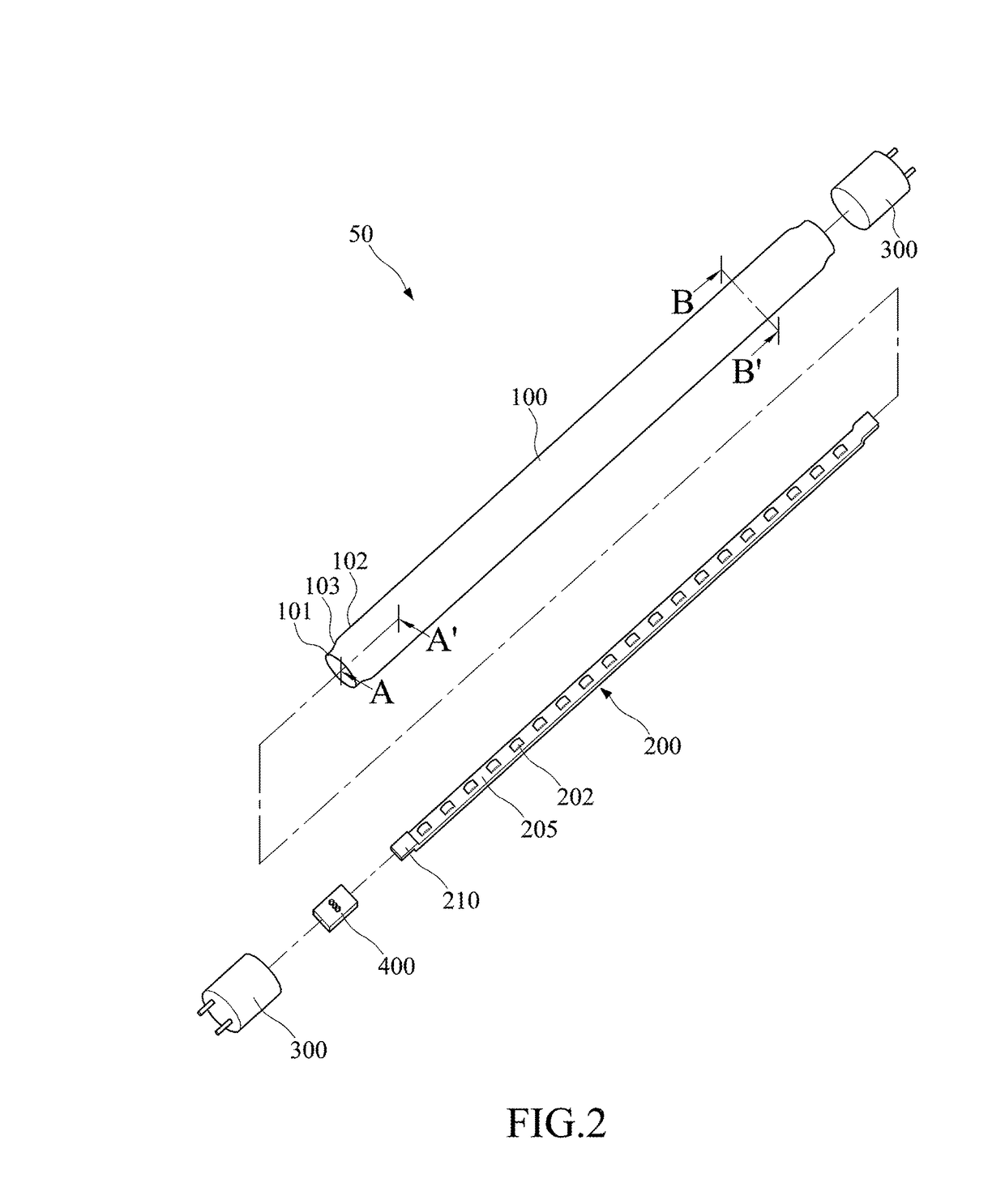 LED tube lamp