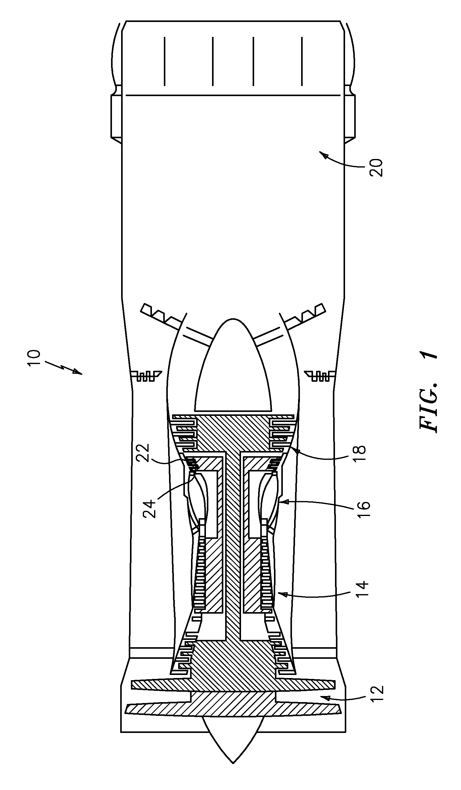 Cooling circuit flow path for a turbine section airfoil