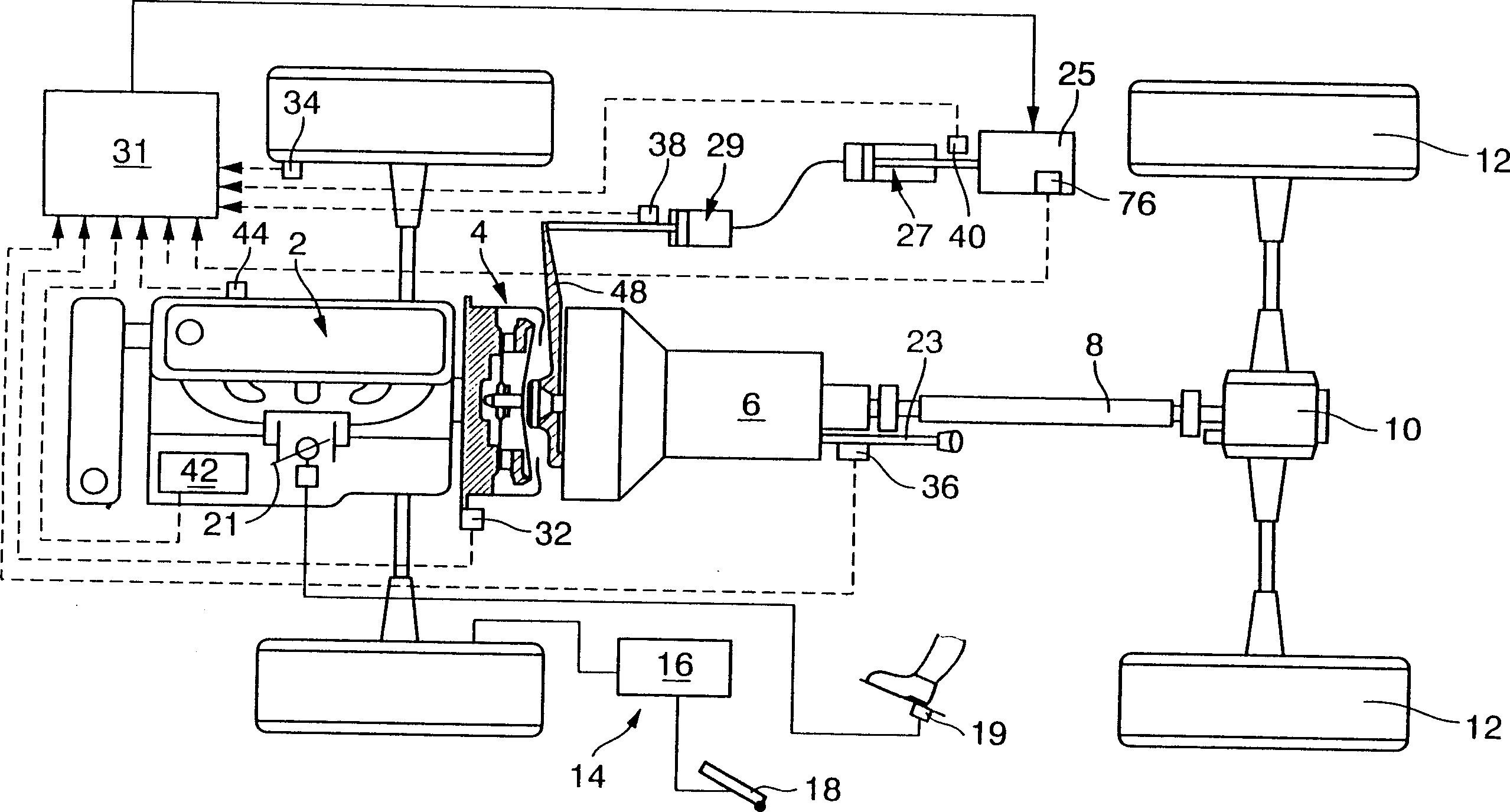 Method for checkinkg temp. sensor and device for controlling transfer torque in motor-driven vehicle