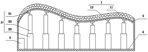 Pressure-sensing self-adjusting pillow