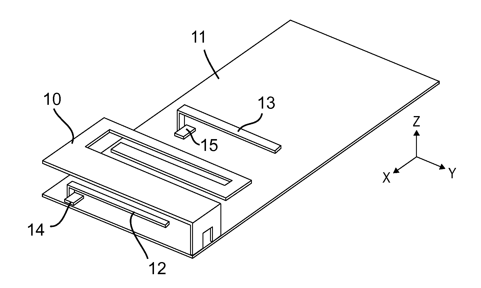 Antenna system for interference supression