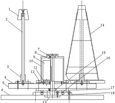 Road cone storage device capable of facilitating mechanical designated fetching