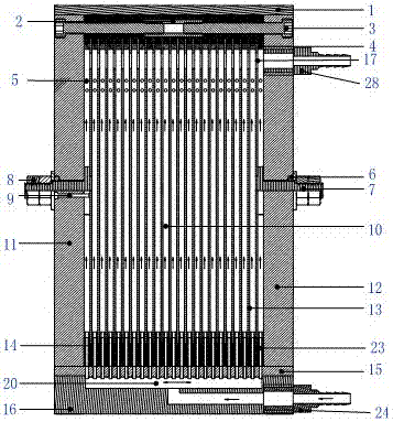 Resin cast Brownian gas electrolysis module