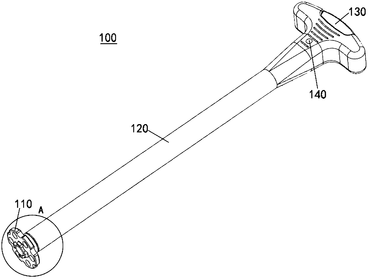 Bone cement mixer and stirring mechanism thereof