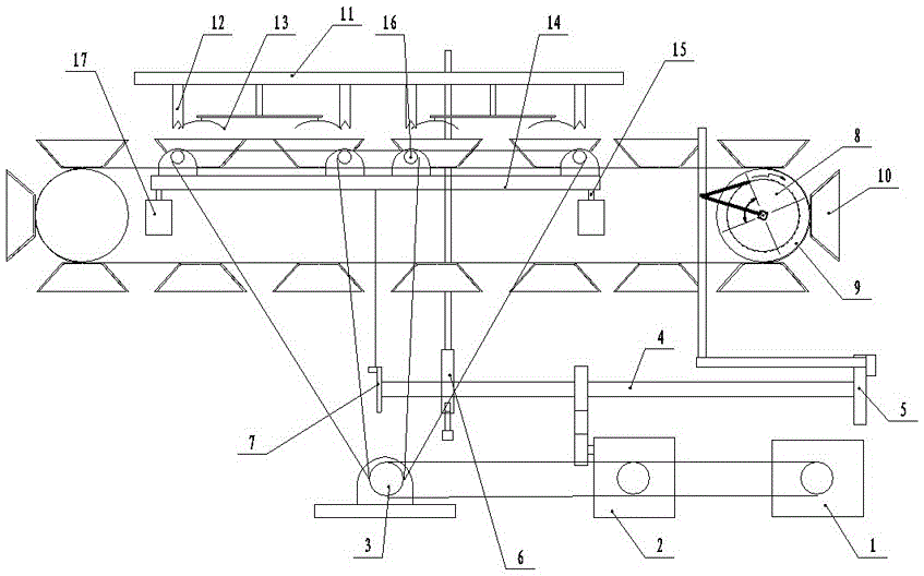 Automatic dusting device for energy-saving lamps