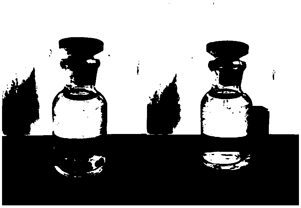 Magnetic graphene oxide/sodium alginate/sodium carboxymethyl cellulose composite material and preparation method thereof