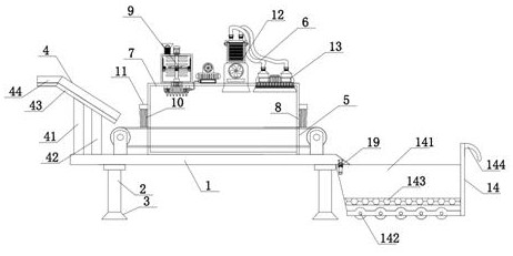 Anti-corrosion spraying device for processed surfaces of logs