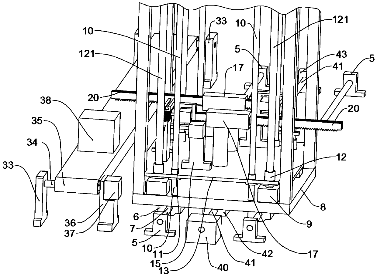 Intelligent-linked stereoscopic warehouse device based on internet of things technology