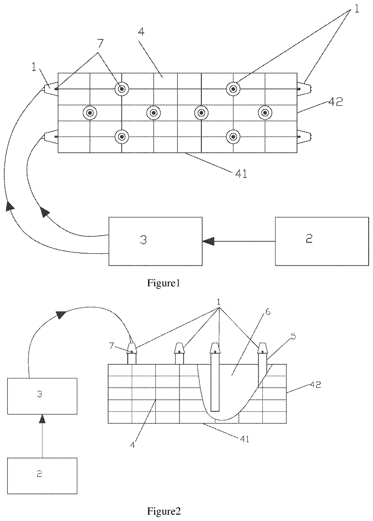 Special device and method for cement product surface microcrystallization