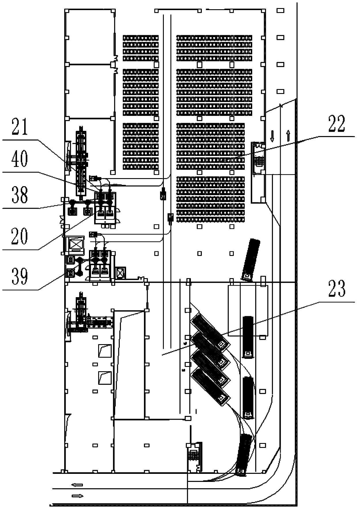 Intelligent waste storage and incineration distribution system