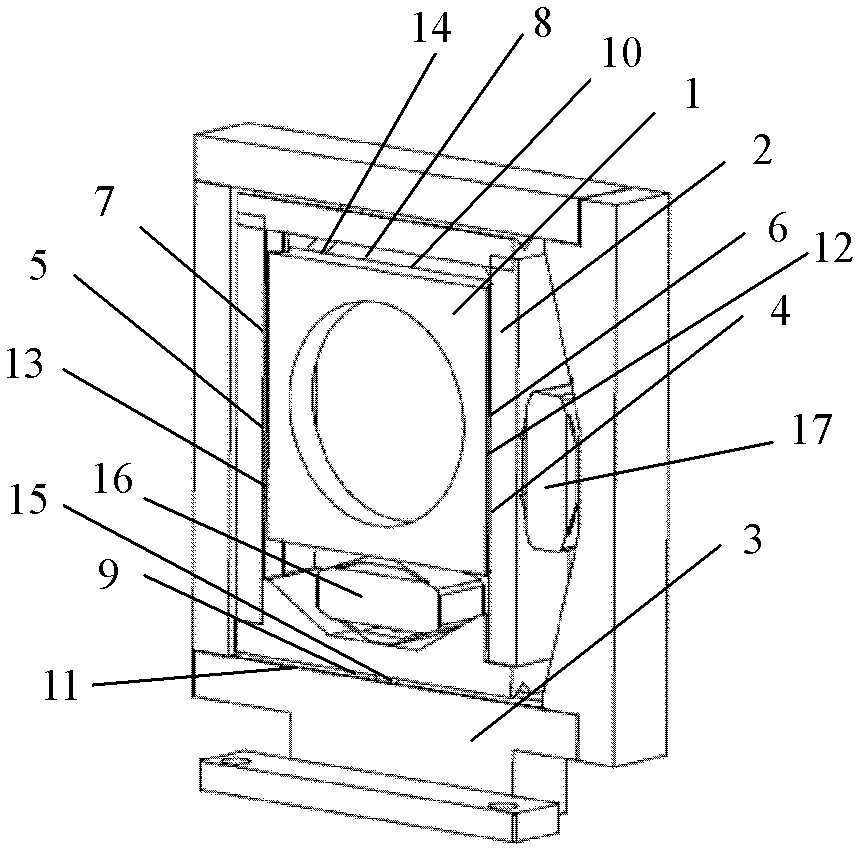 High-precision controllable microscanning device based on piezoelectric ceramics and sliding guide rail