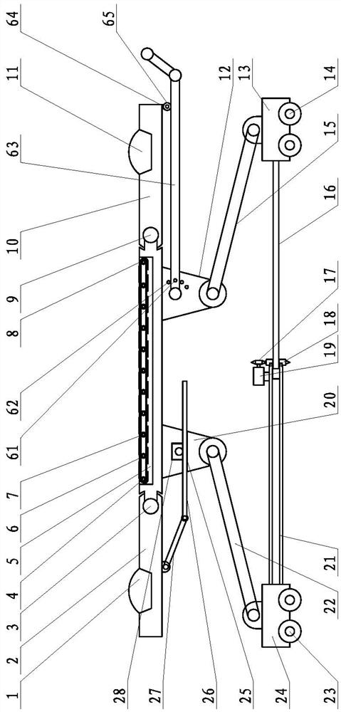 Special pregnant woman or puerpera transfer rehabilitation device for obstetrical department