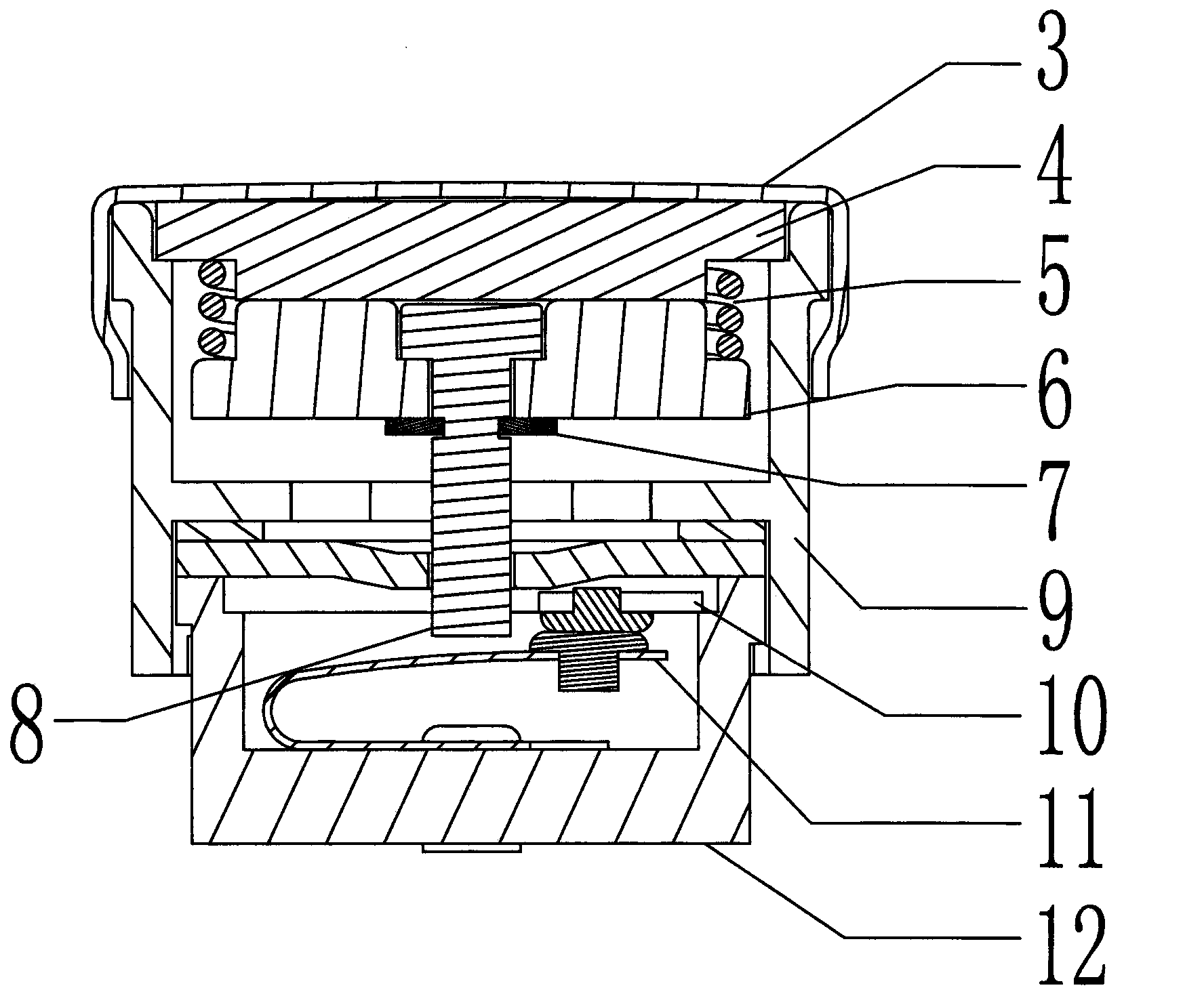 Micro temperature-sensitive magnetic control switch