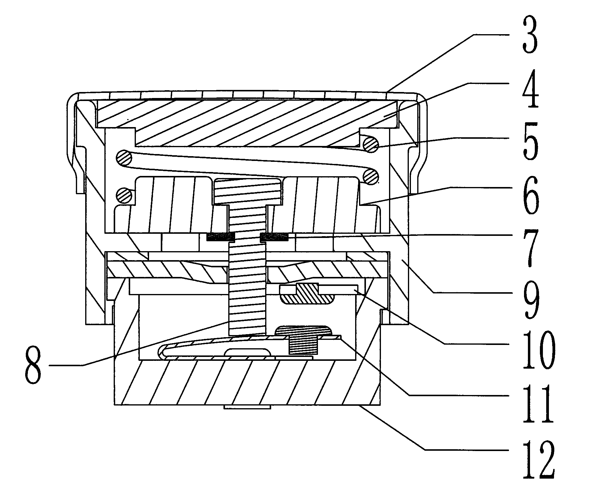 Micro temperature-sensitive magnetic control switch