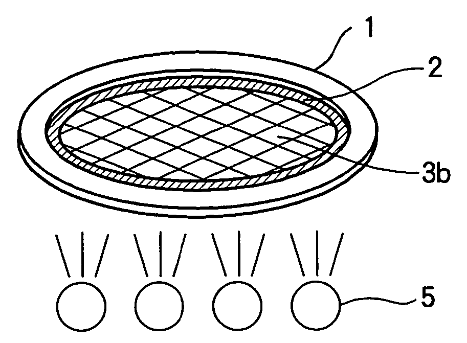 Method for processing an electronic part