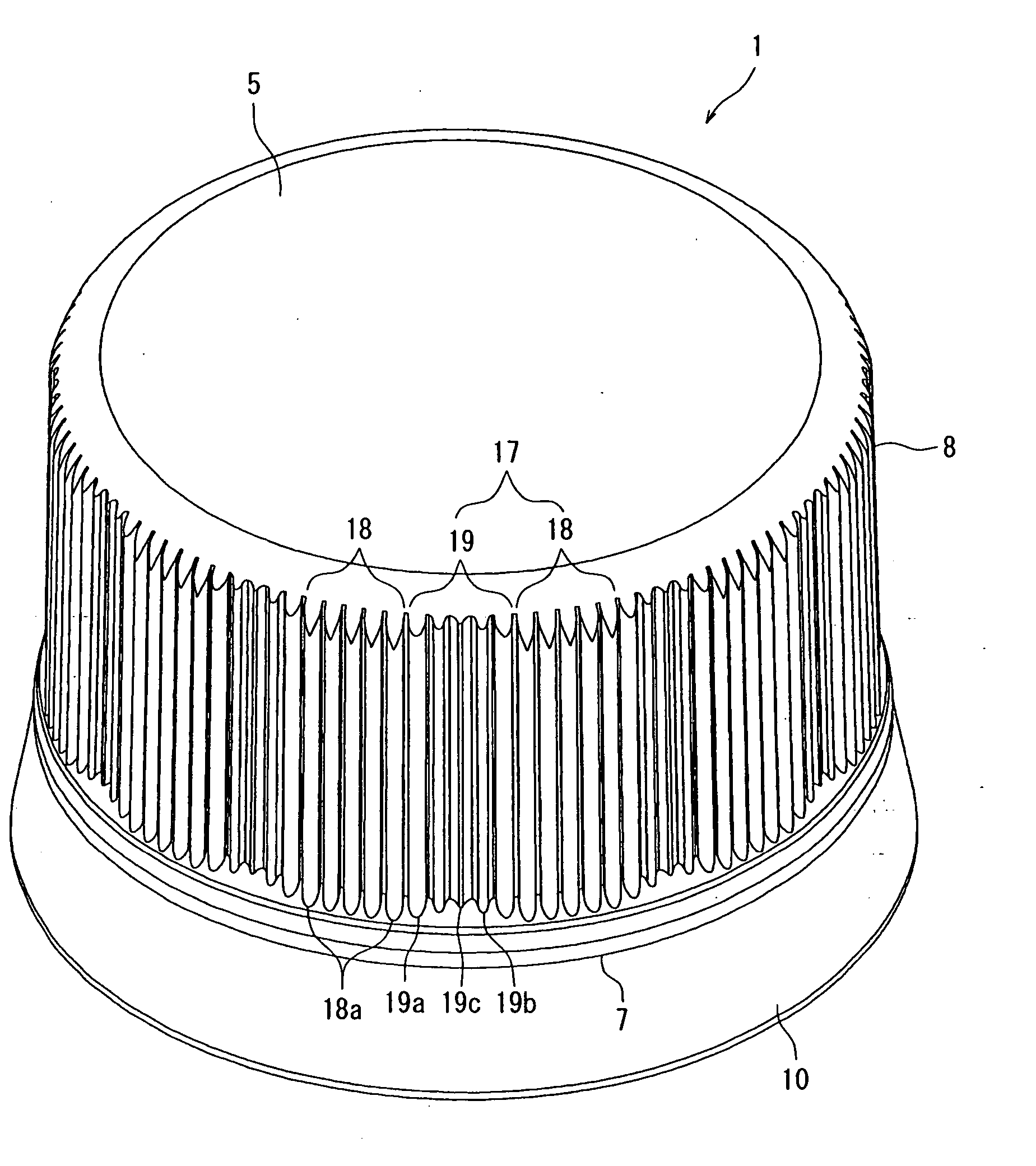 Container cap